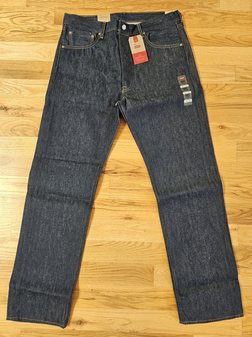 NWT Levi's 501 STF Straight Leg Men's Jeans